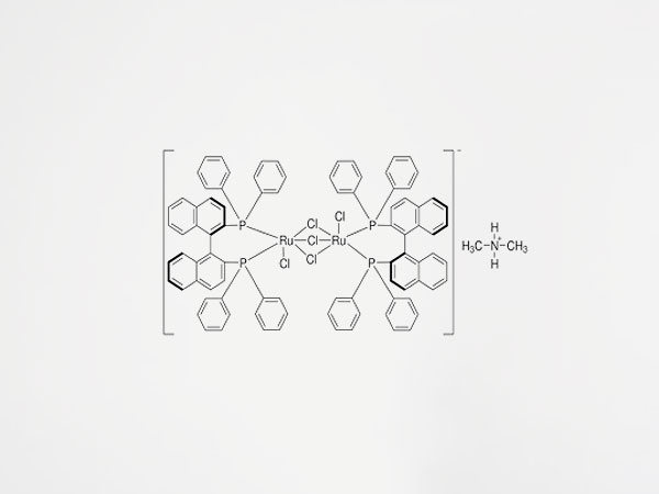 304. Dimethylammonium dichloro tri (μ-chloro) bis [(R)-(+)-2, 2’-bis (diphenylphosphino) 1, 1’-binaphthyl] diruthenate (II)